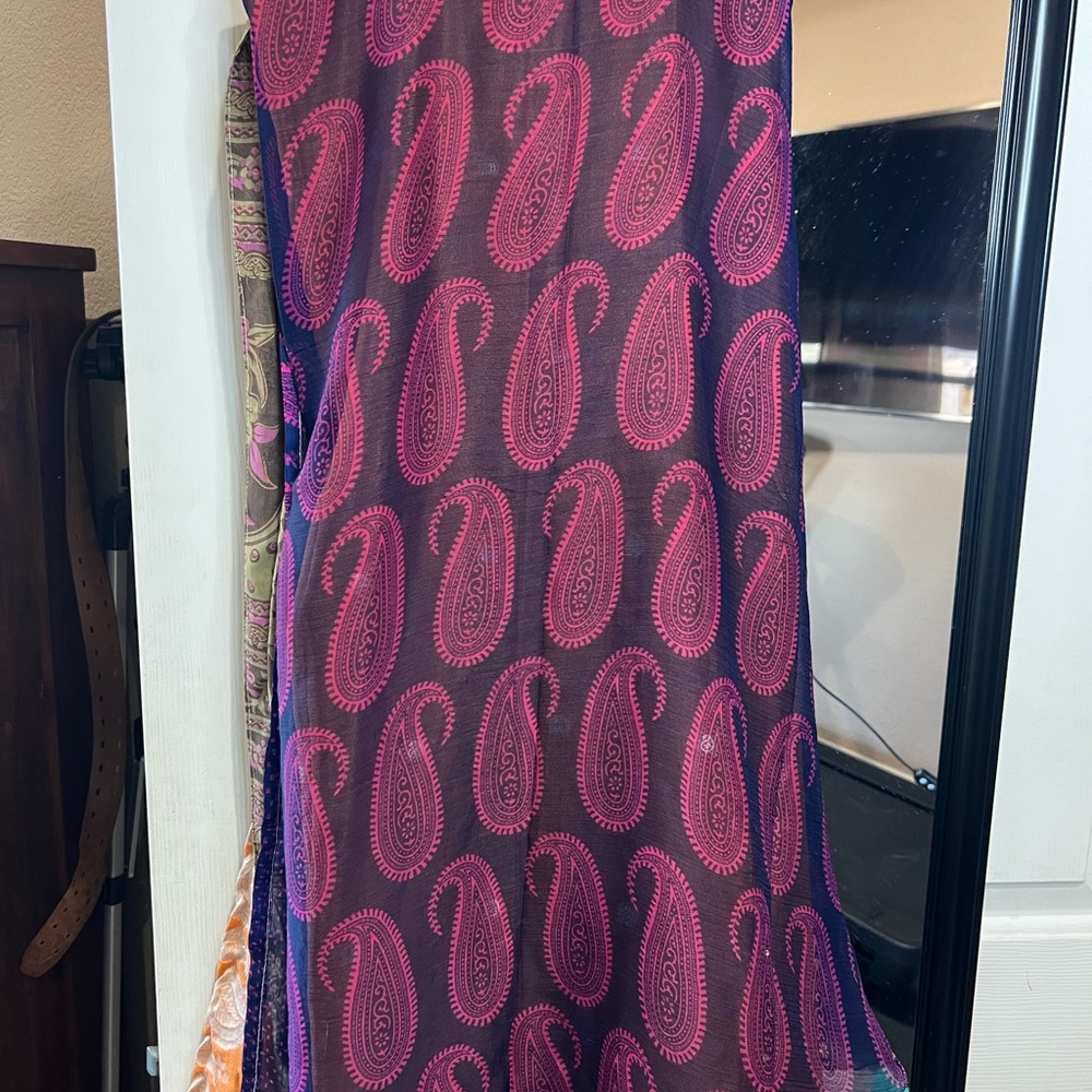 Darn Good Yarn reversible tea length skirt